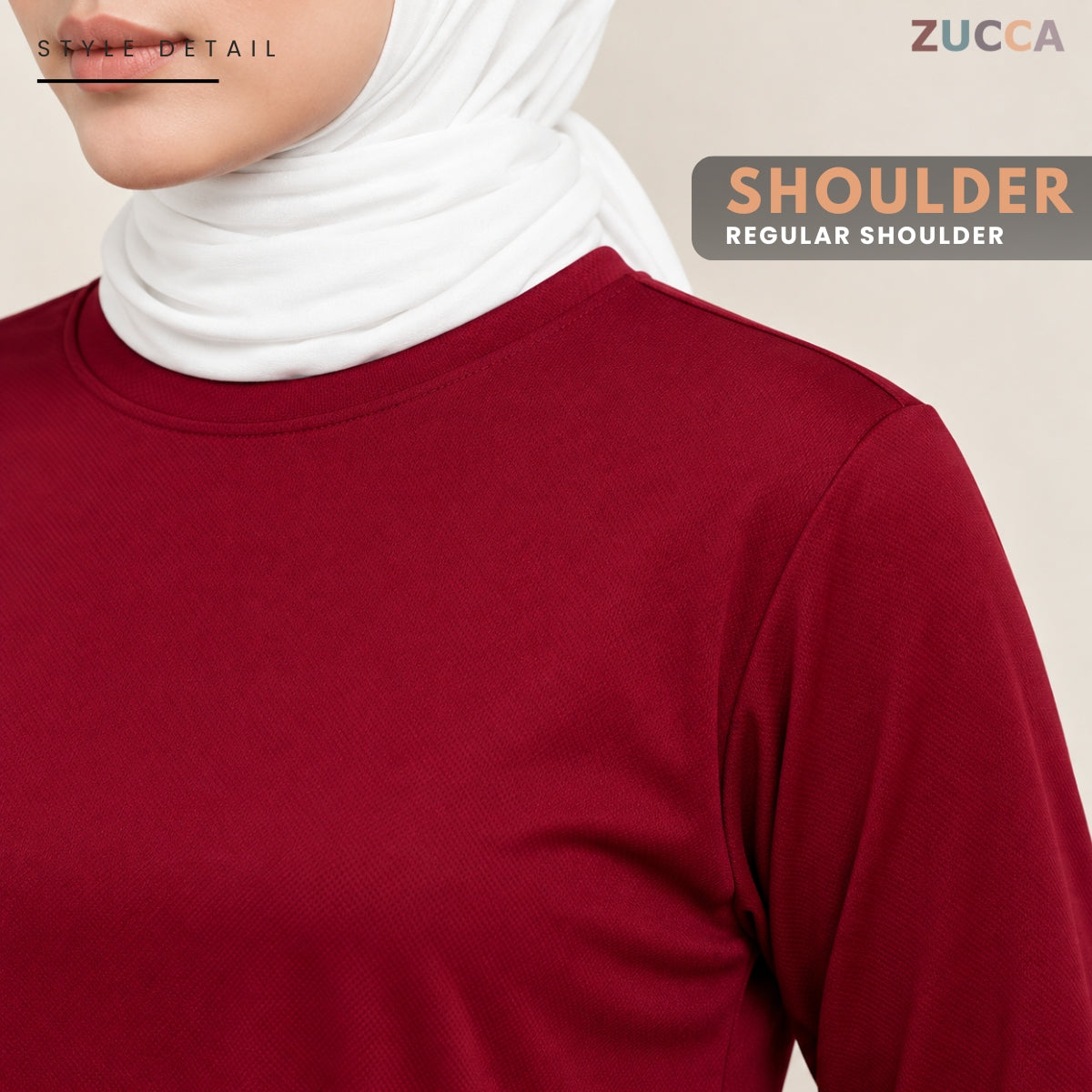 ZUCCA MYZA SPORT BASIC LONG SLEEVE T-SHIRT- MC1022