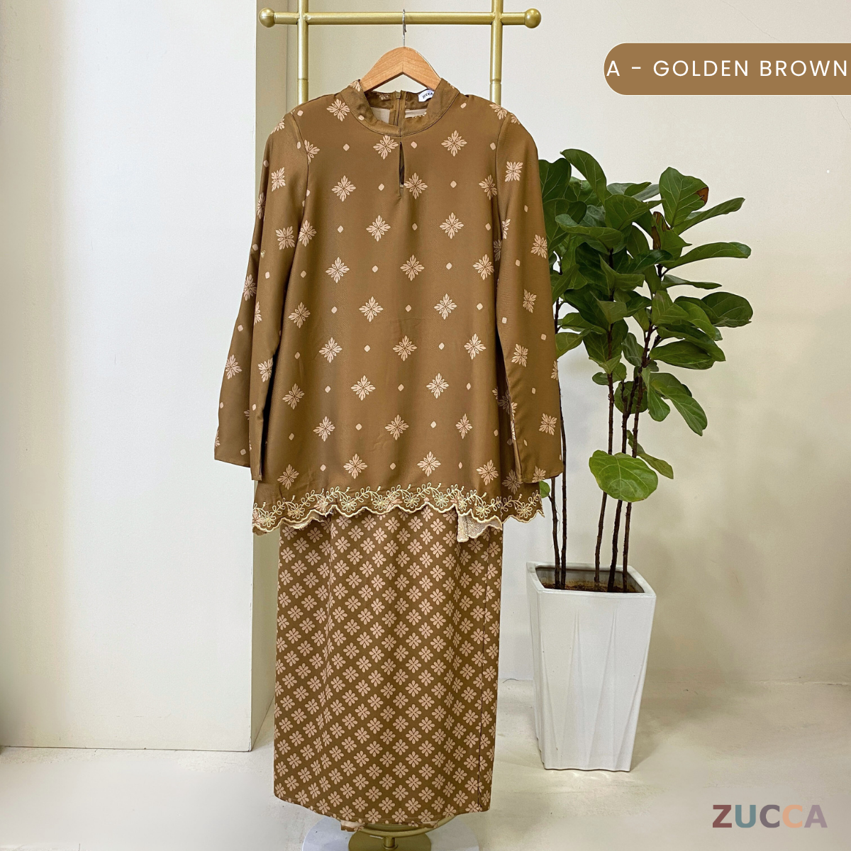 ZUCCA NABILAH KURUNG SULAM MODEN - DMRAYA002