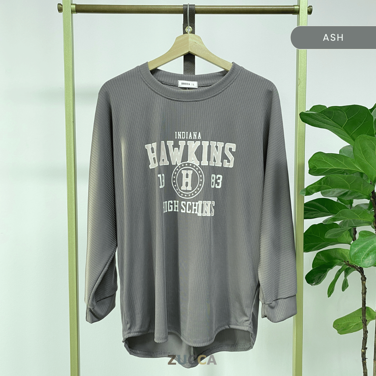 ZUCCA KIMBERLY BAJU WANITA GRAFIK KNIT - DM258