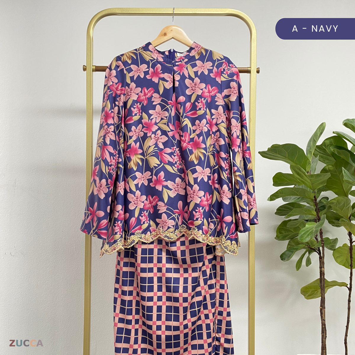 ZUCCA NABILAH KURUNG SULAM MODEN - DMRAYA002