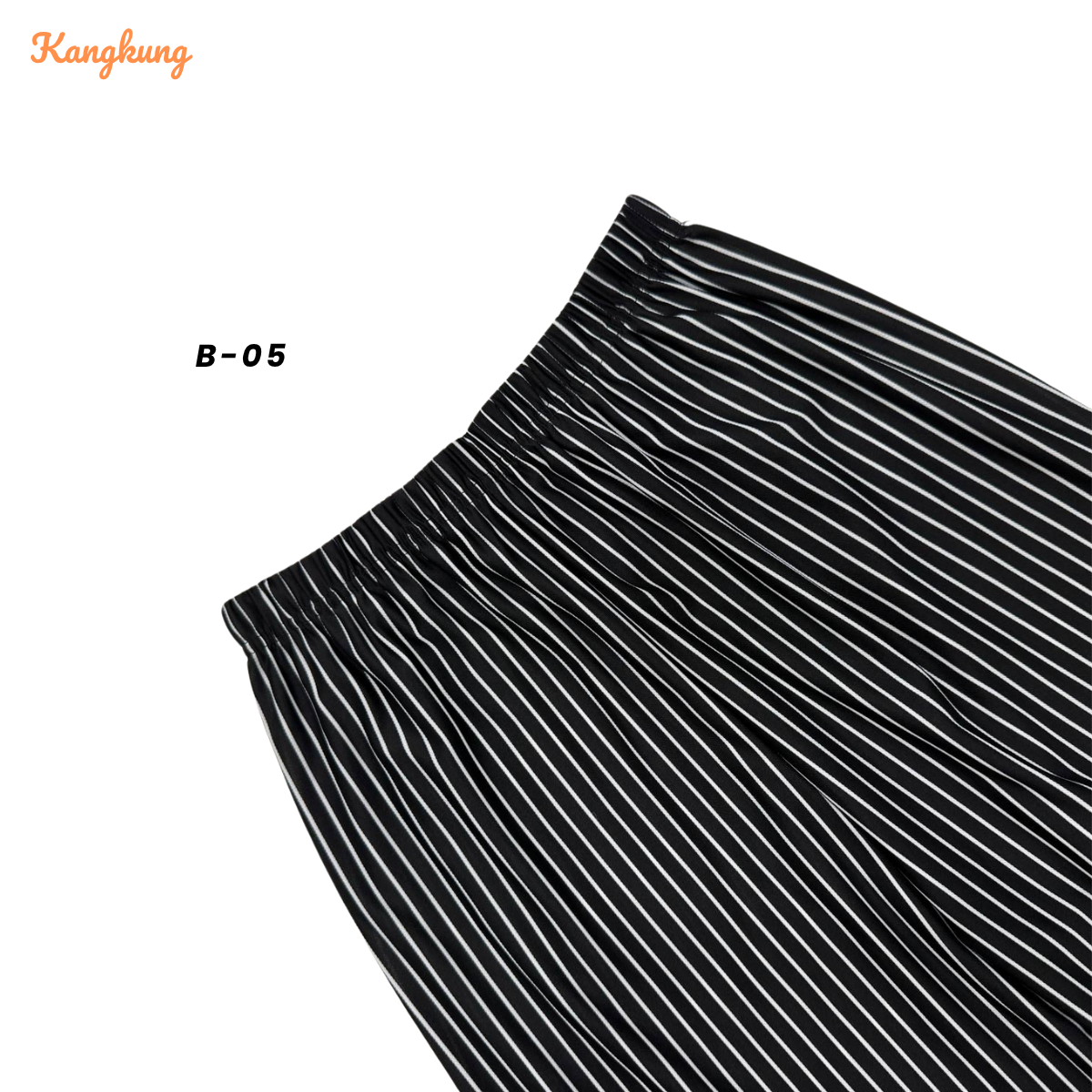 ZUCCA NAZIRA SELUAR WANITA CORAK BERGARIS – L066 – 011185 & 007165