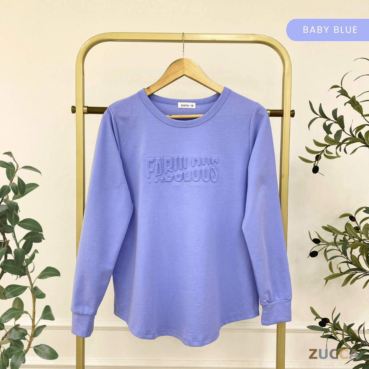 ZUCCA TERICA KEMEJA BLOUSE KASUAL BALDU - MA009