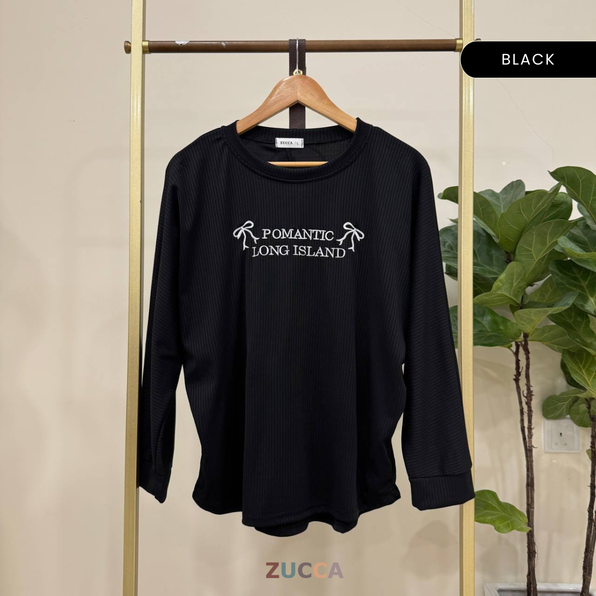 ZUCCA ATINA EMBROIDERY CASUAL WOMEN BLOUSE - DM257