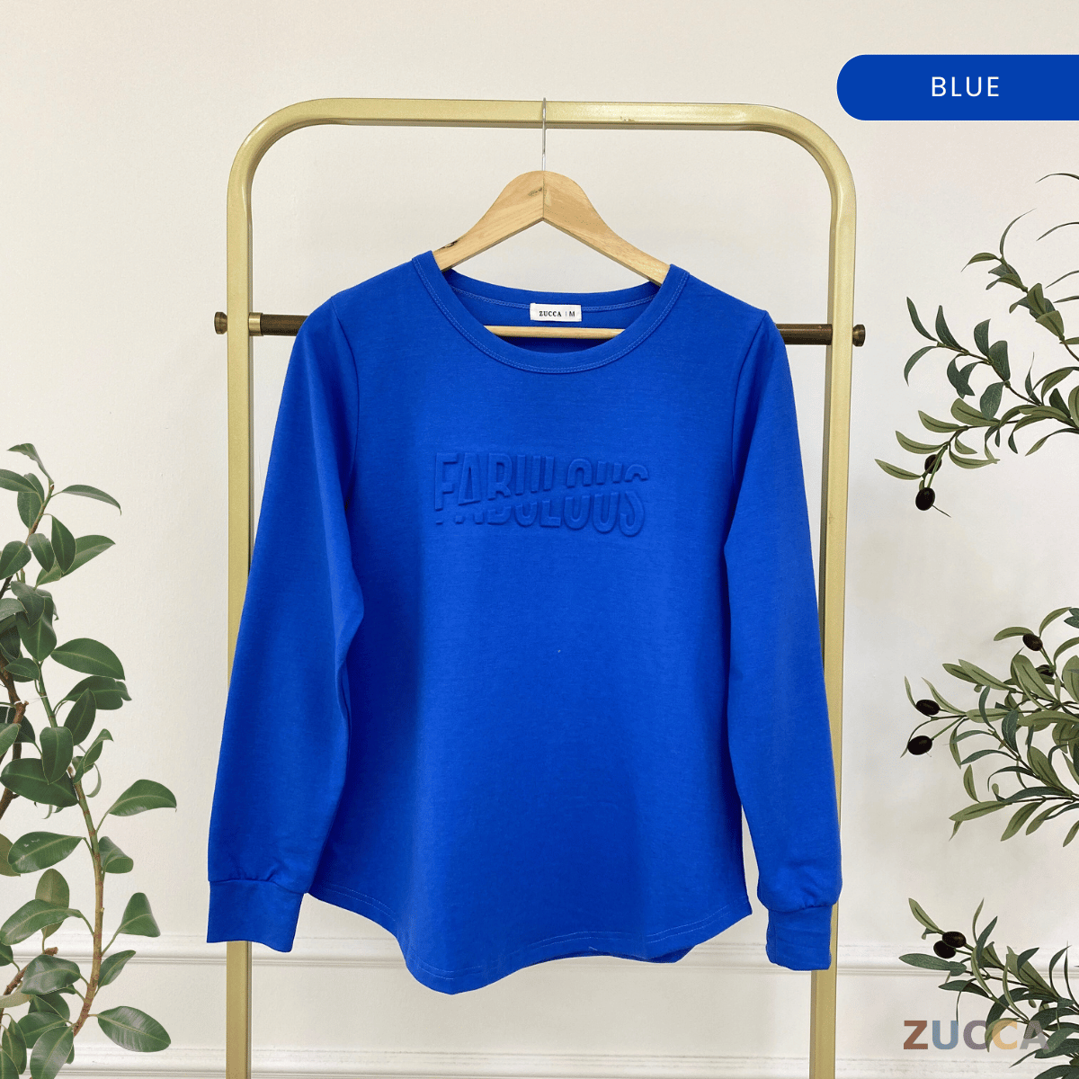 ZUCCA TERICA KEMEJA BLOUSE KASUAL BALDU - MA009