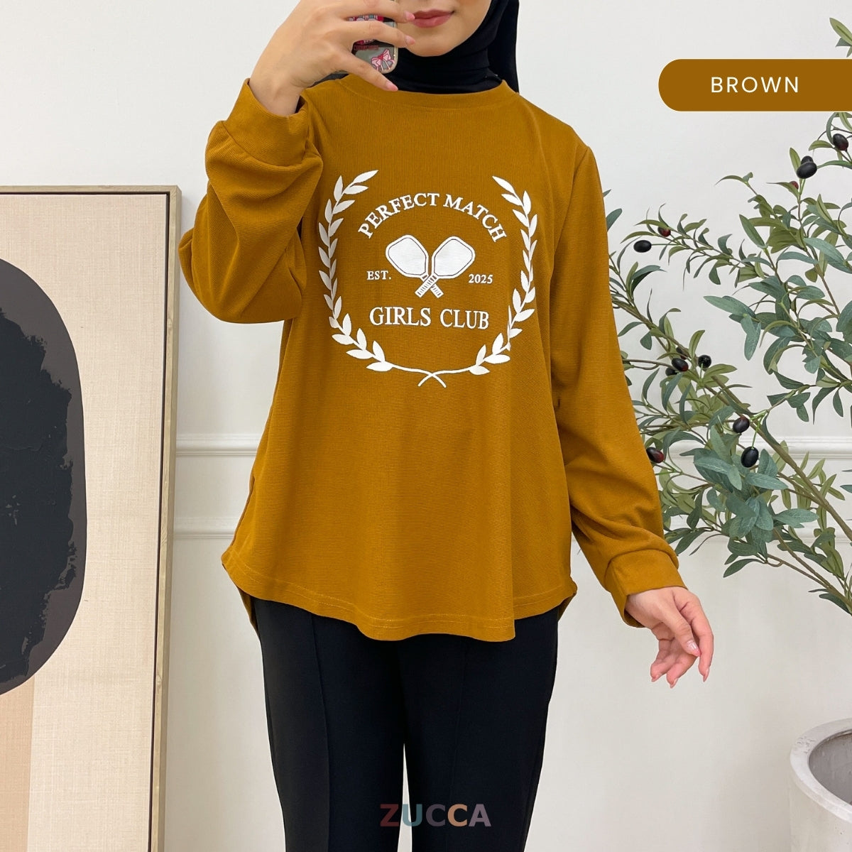 ZUCCA MARCIE KEMEJA KASUAL WANITA WAFFLE COTTON - DM007 BAJU WANITA KOREAN STYLE