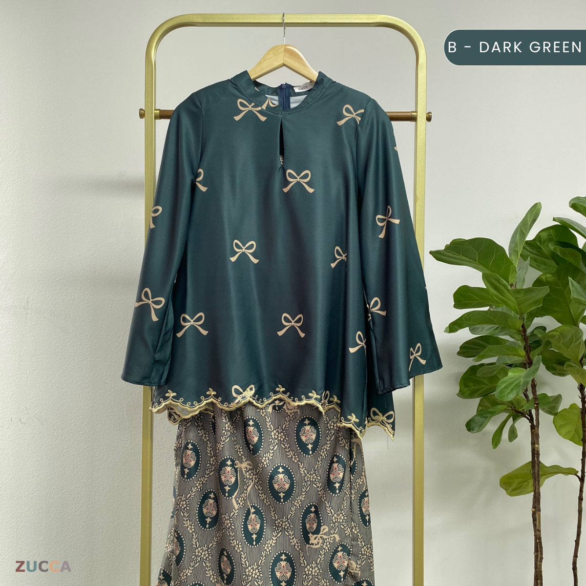 ZUCCA NABILAH KURUNG SULAM MODEN - DMRAYA002