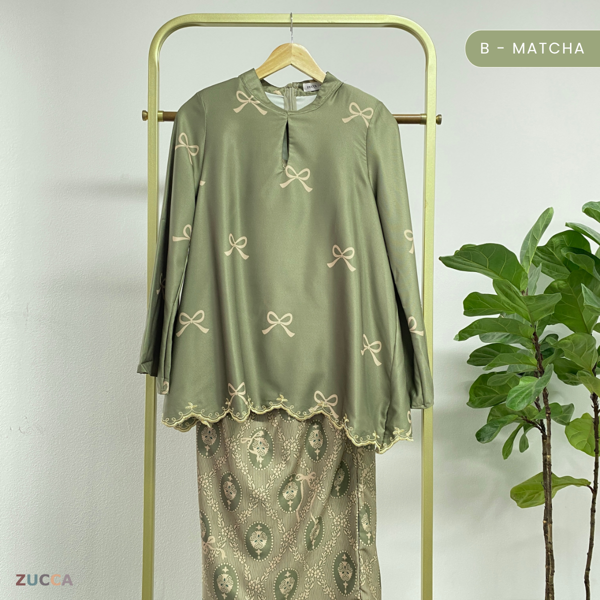 ZUCCA NABILAH KURUNG SULAM MODEN - DMRAYA002