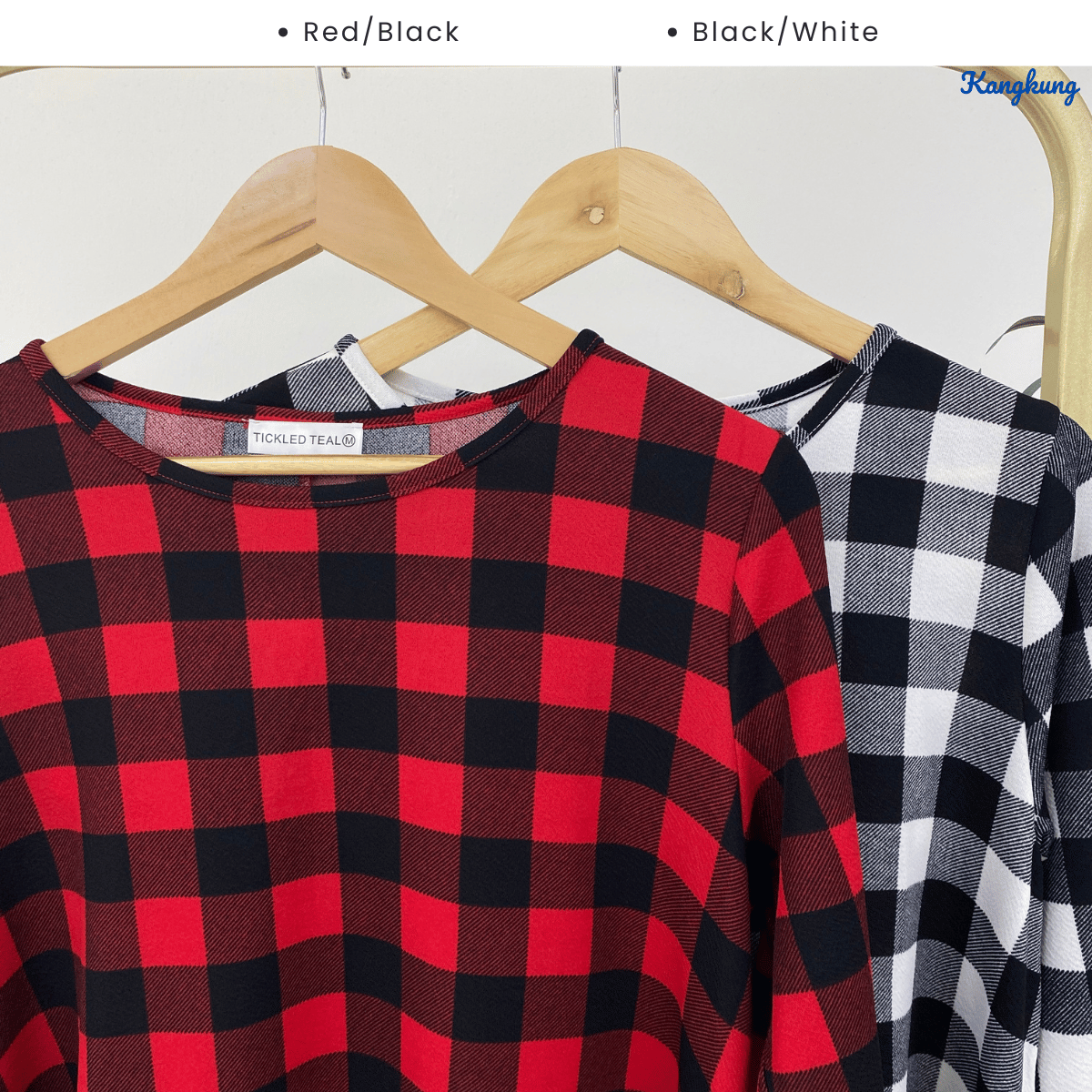 KANGKUNG NURIA GINGHAM CHECKERED MODEST WEAR - C1002 (213)