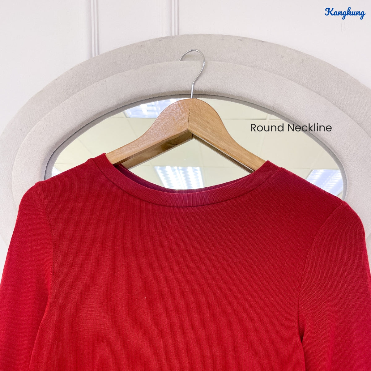 KANGKUNG ZATHIRA KASUAL WOMEN PLAIN LONG SLEEVE - C1079 (426)