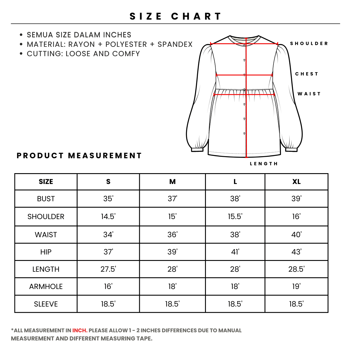 KANGKUNG ELAYNA COLORBLOCK STRIPED MODEST TOP LONG SLEEVE SHIRT - C1015 (270)