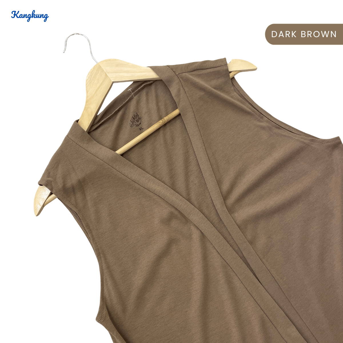 KANGKUNG MYRA OPEN CARDIGAN SLEEVESLESS - C1018 (285)