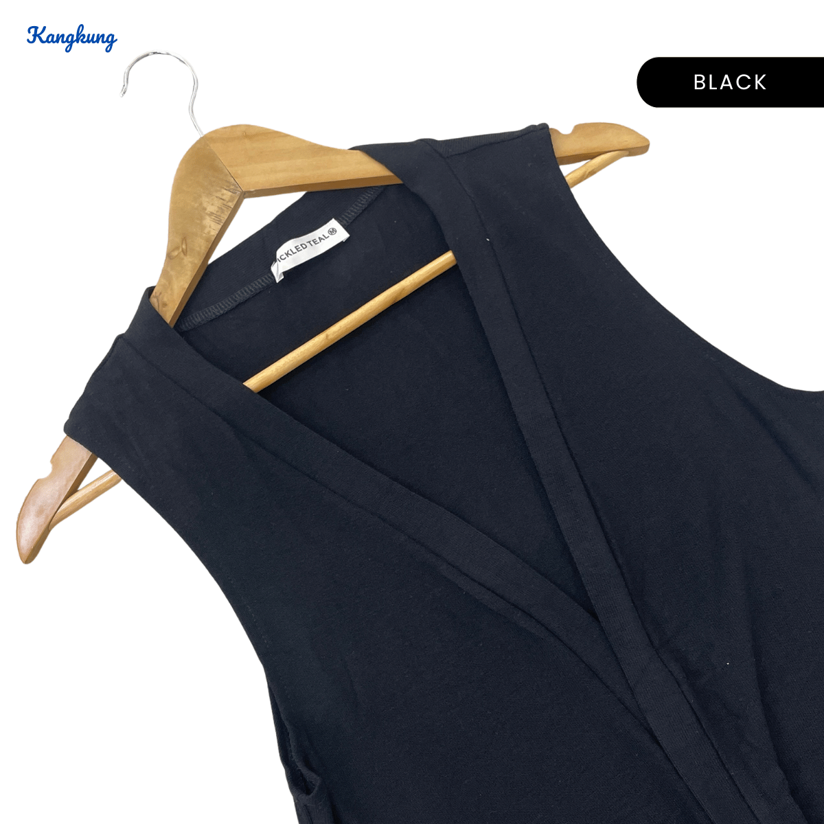 KANGKUNG MYRA OPEN CARDIGAN SLEEVESLESS - C1018 (285)