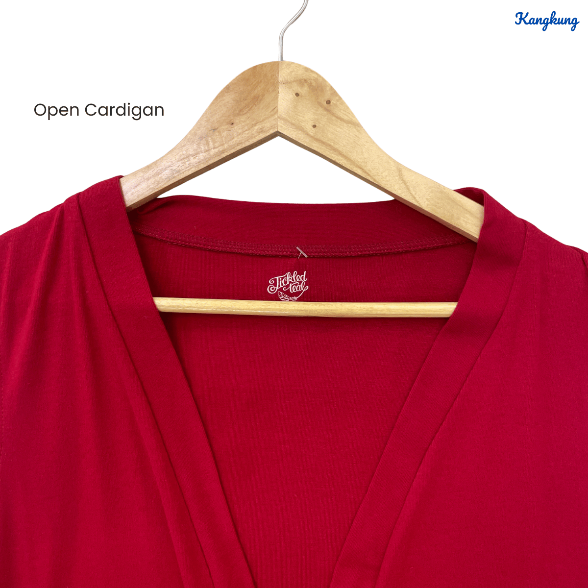 KANGKUNG MYRA OPEN CARDIGAN SLEEVESLESS - C1018 (285)