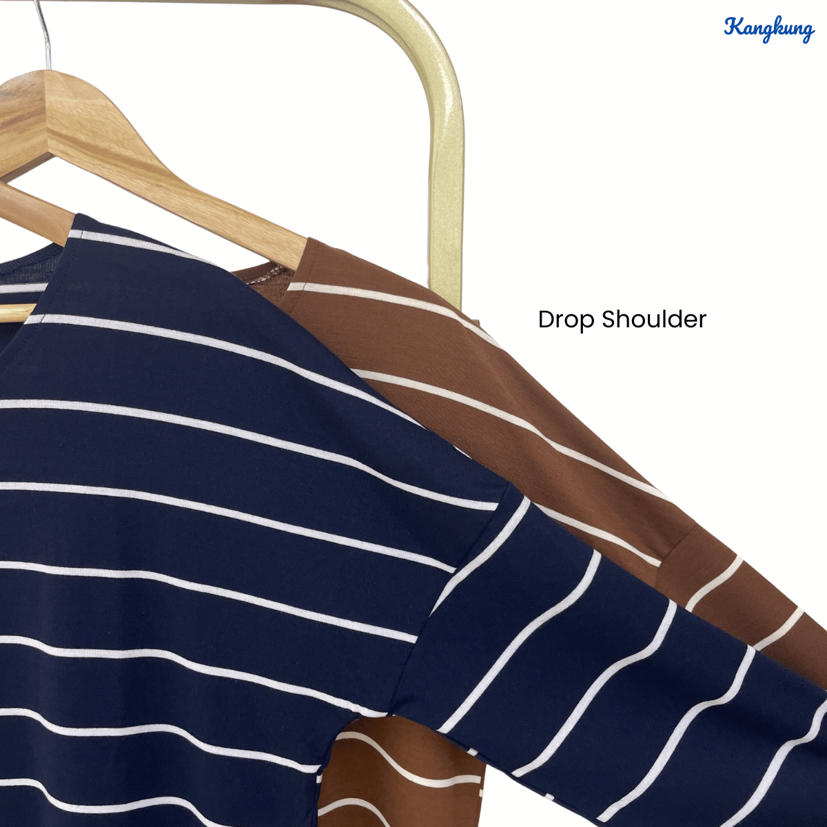 KANGKUNG RIYANA MODEST STRIPE BLOUSE - C1019 (293)