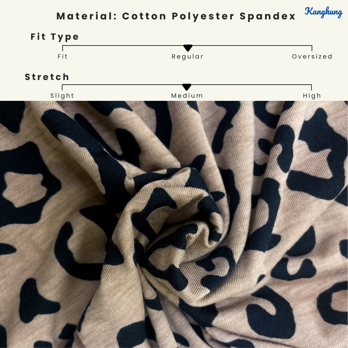 KANGKUNG EVANIA WOMEN KASUAL PATTERN BLOUSE -C1021 (315)