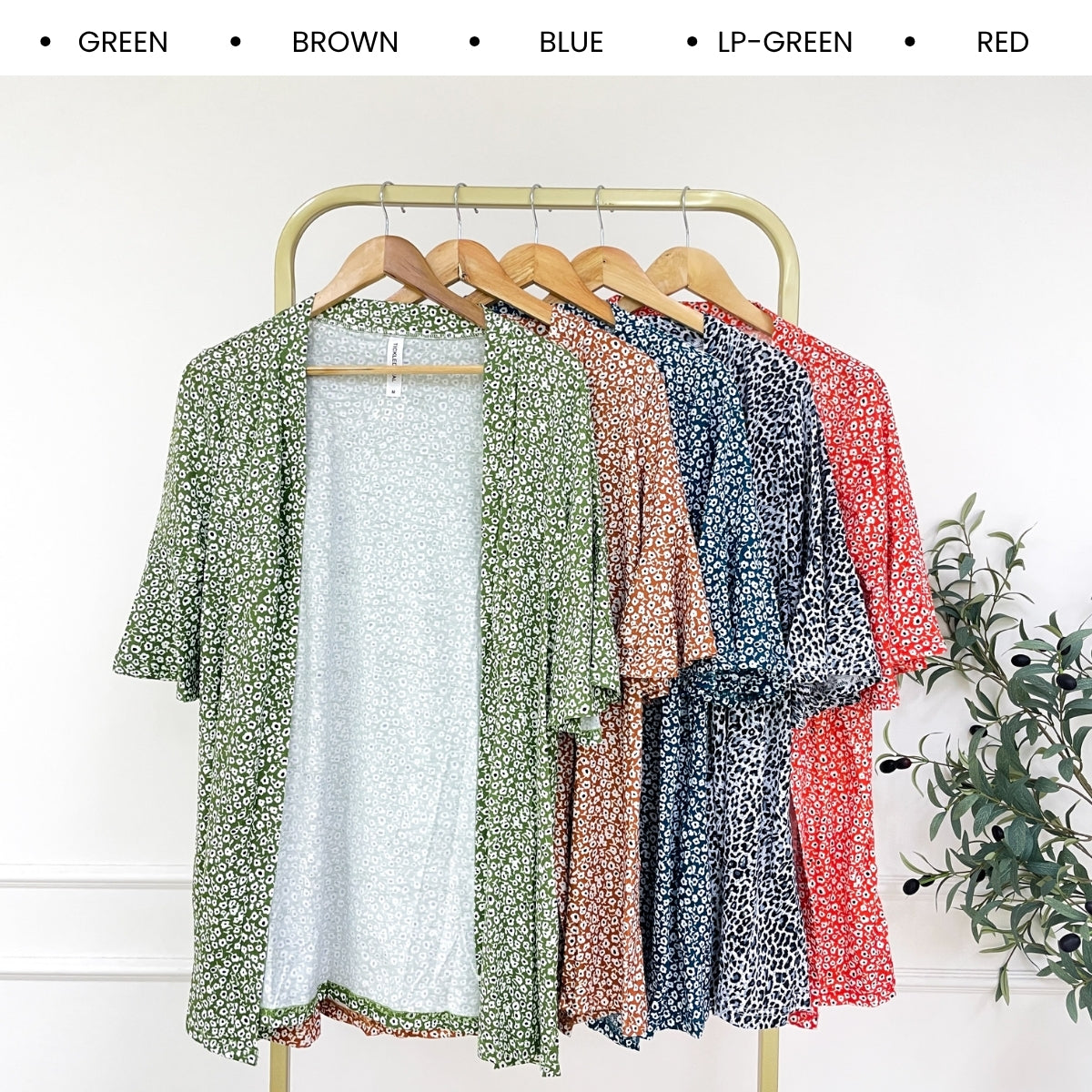 KANGKUNG ZURI KASUAL CARDIGAN SHORT SLEEVE WITH RUFFLE - C1047