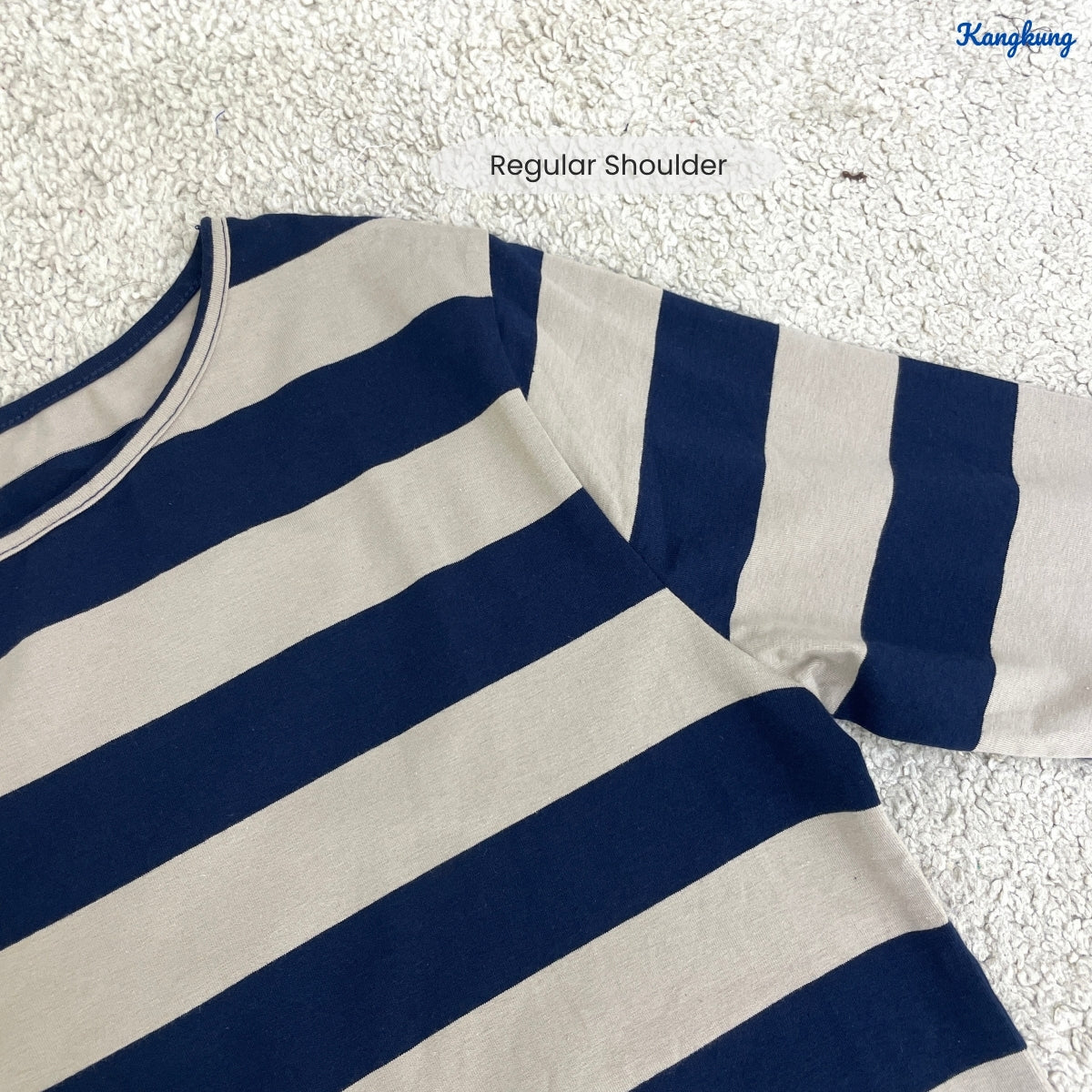 KANGKUNG SAMARA KASUAL WOMEN STRIPE SHIRT PATTERN - C1051