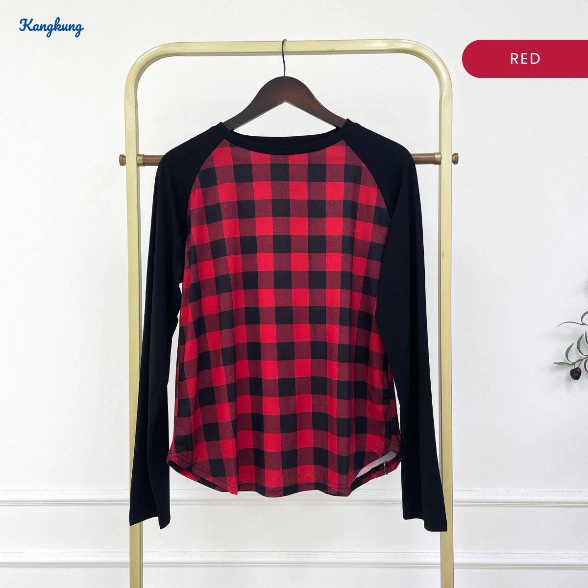 KANGKUNG DILA KASUAL WOMEN PRINTED SHIRT LONG SLEEVE - C1053