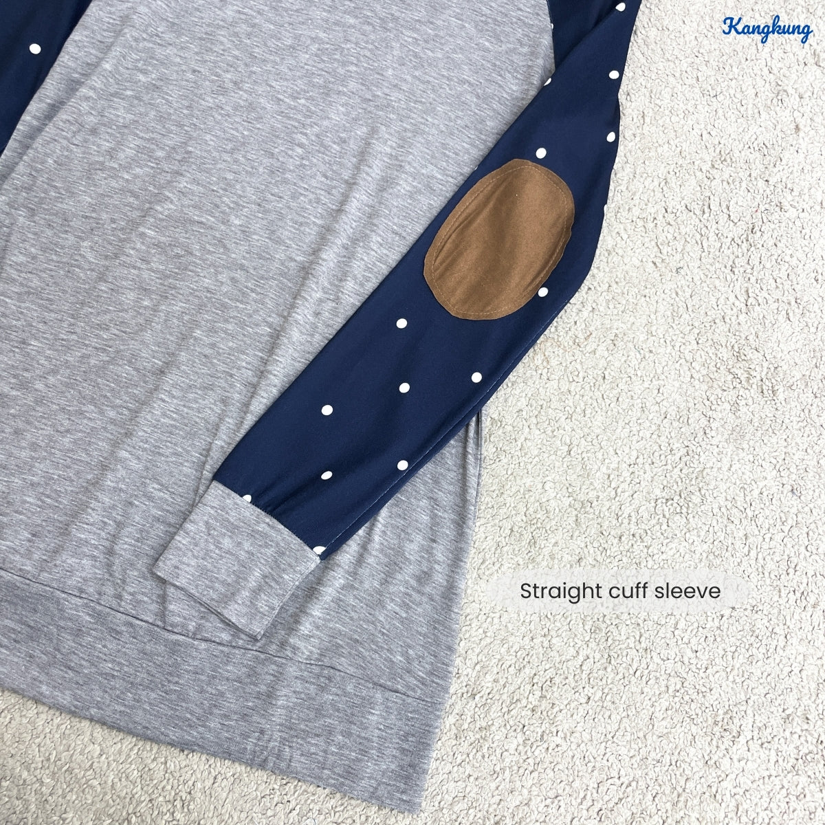 KANGKUNG AUNI KASUAL WOMEN PLAIN SHIRT LONG SLEEVE - C1065