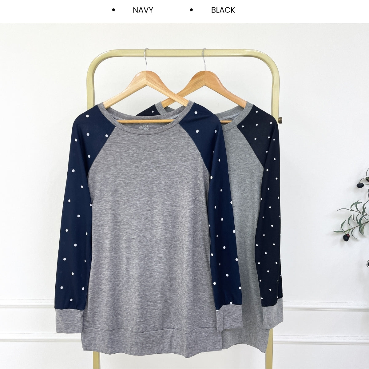 KANGKUNG AUNI KASUAL WOMEN PLAIN SHIRT LONG SLEEVE - C1065