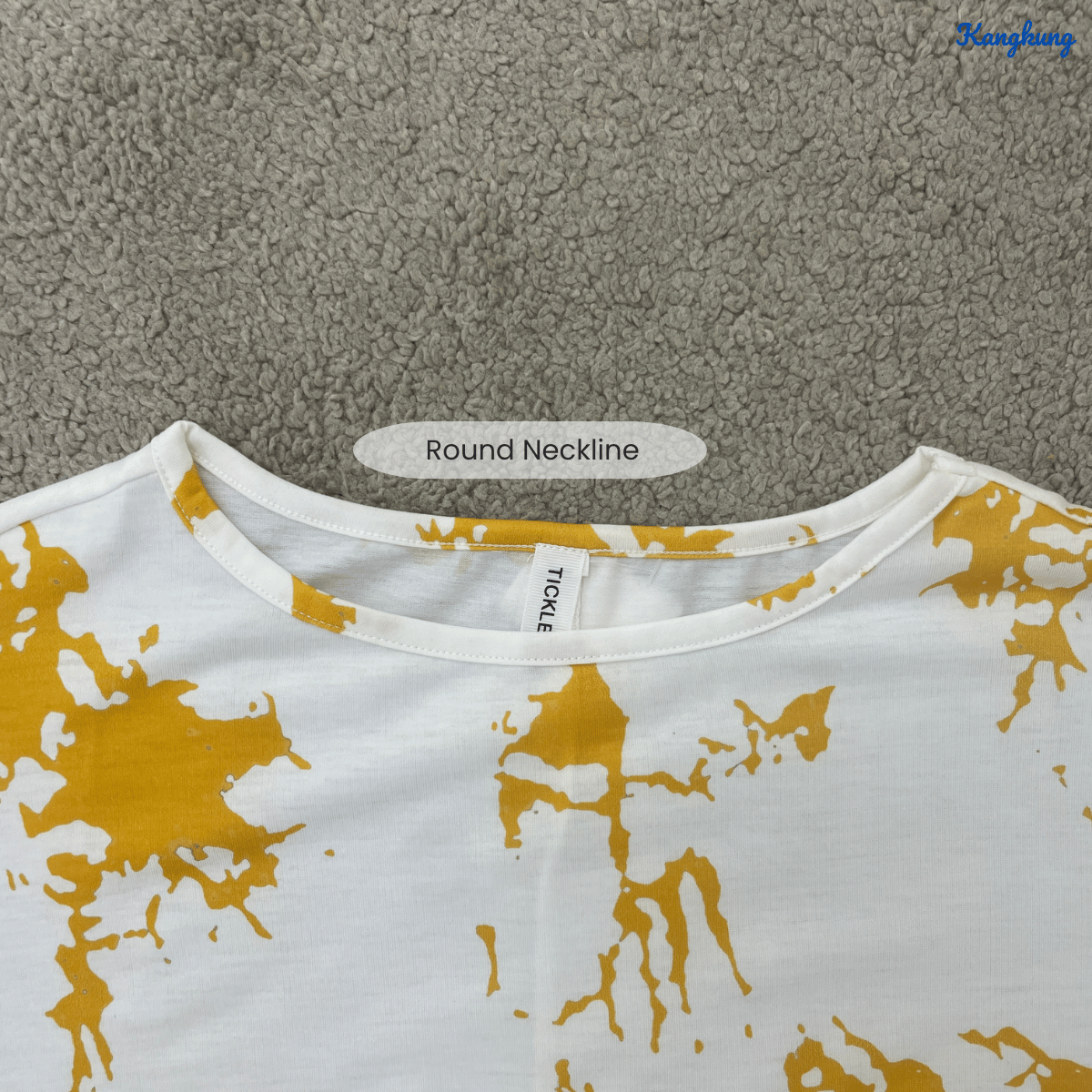 KANGKUNG NAZRA KOREAN STYLE PAINT SPLASH CASUAL TOP - C1060 (299)