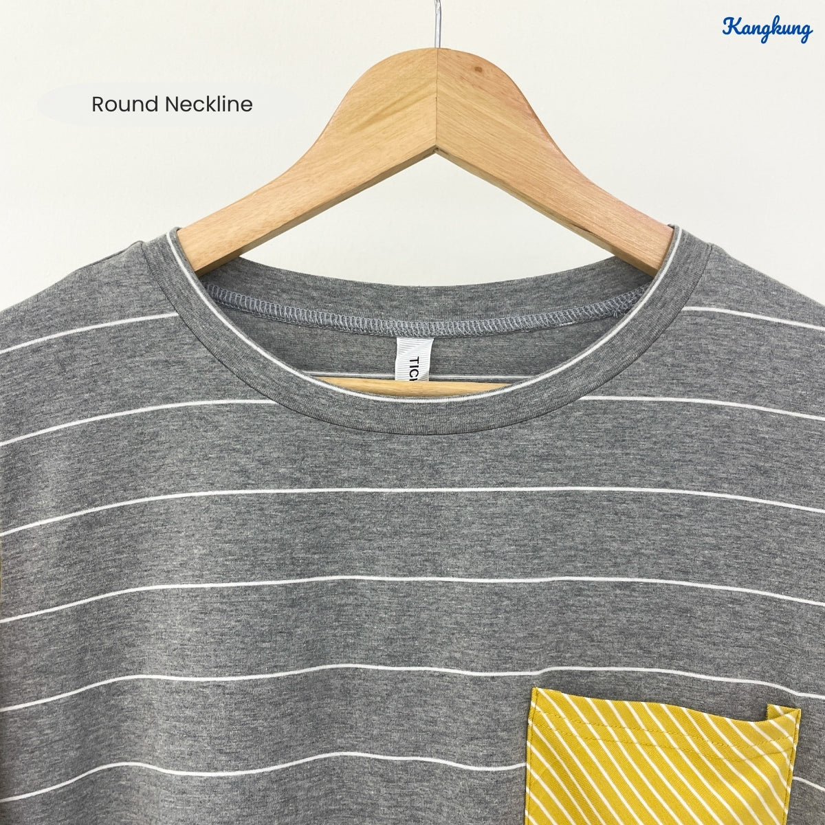 KANGKUNG HUDA KASUAL WOMEN STRIPE PATTERN LONG SLEEVE - C1062