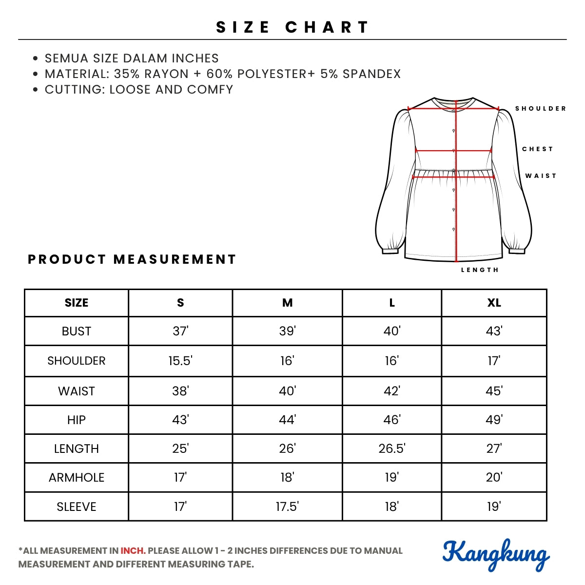 KANGKUNG HUDA KASUAL WOMEN STRIPE PATTERN LONG SLEEVE - C1062