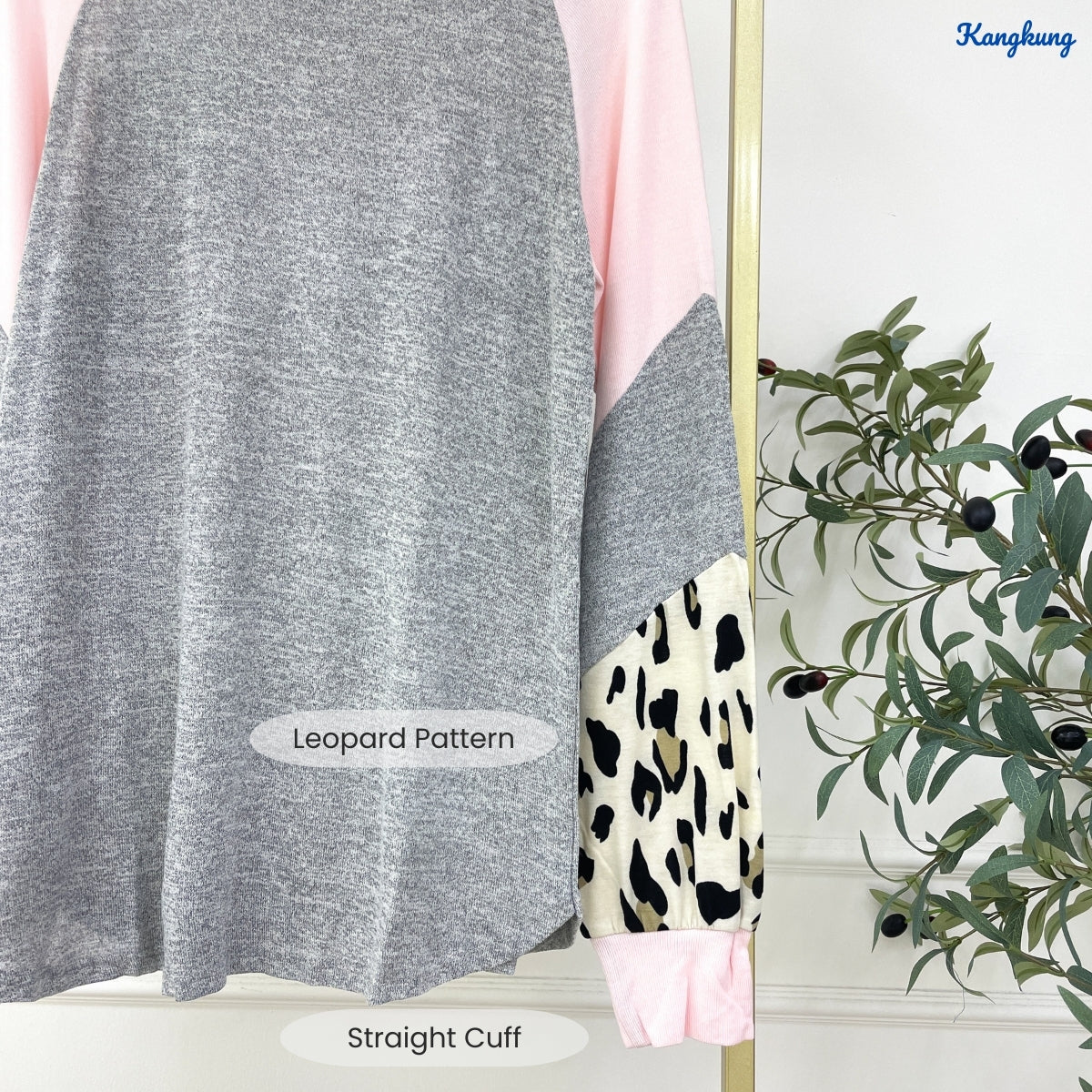 KANGKUNG DILIA KASUAL WOMEN SHIRT LONG SLEEVE - C1082 (517)