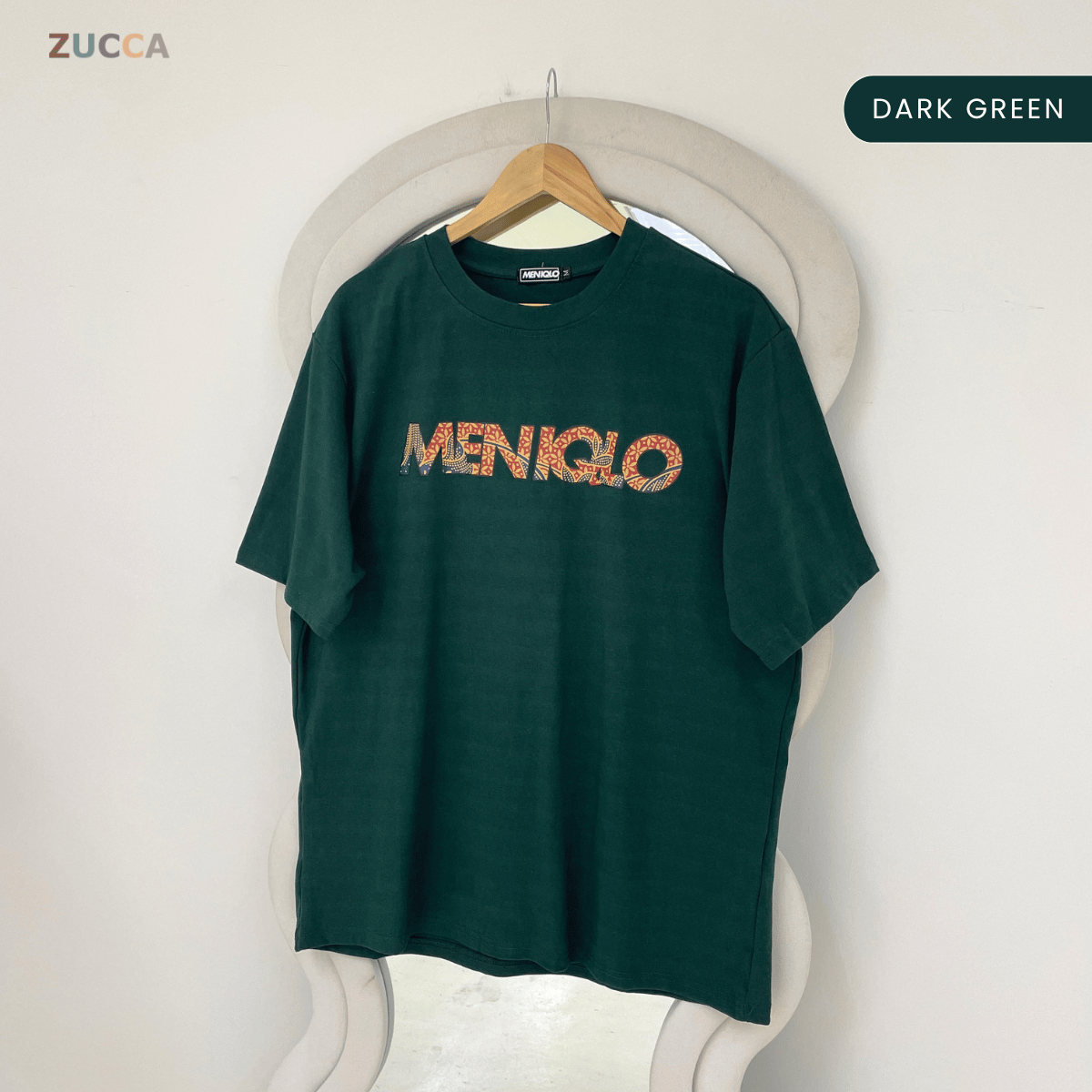 MENIQLO AQIL BATIK PRINT OVERSIZE TEE - MQ1030