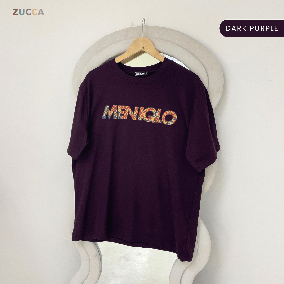 MENIQLO AQIL BATIK PRINT OVERSIZE TEE - MQ1030