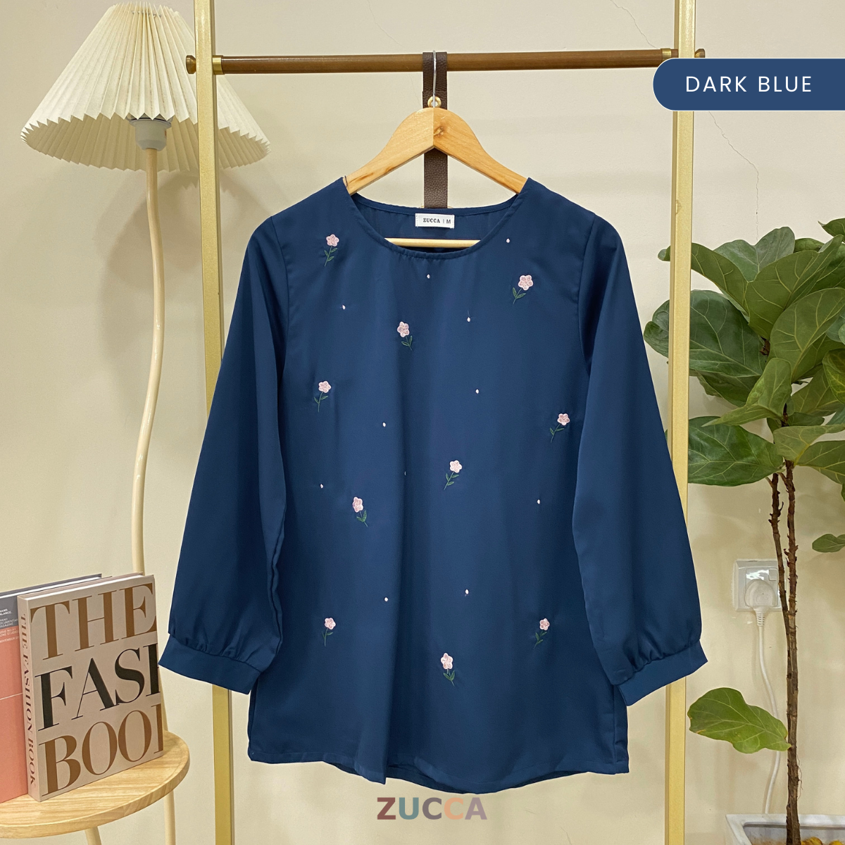 ZUCCA BRINA FLORAL PRINT WOMEN BLOUSE - MA016