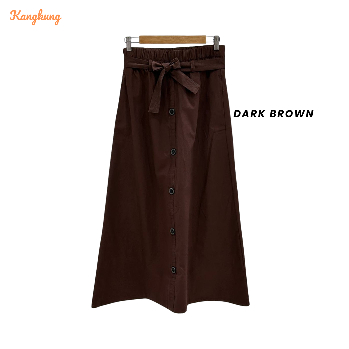 KANGKUNG SKIRT KAPAS BERBUTANG UNTUK WANITA - KK006