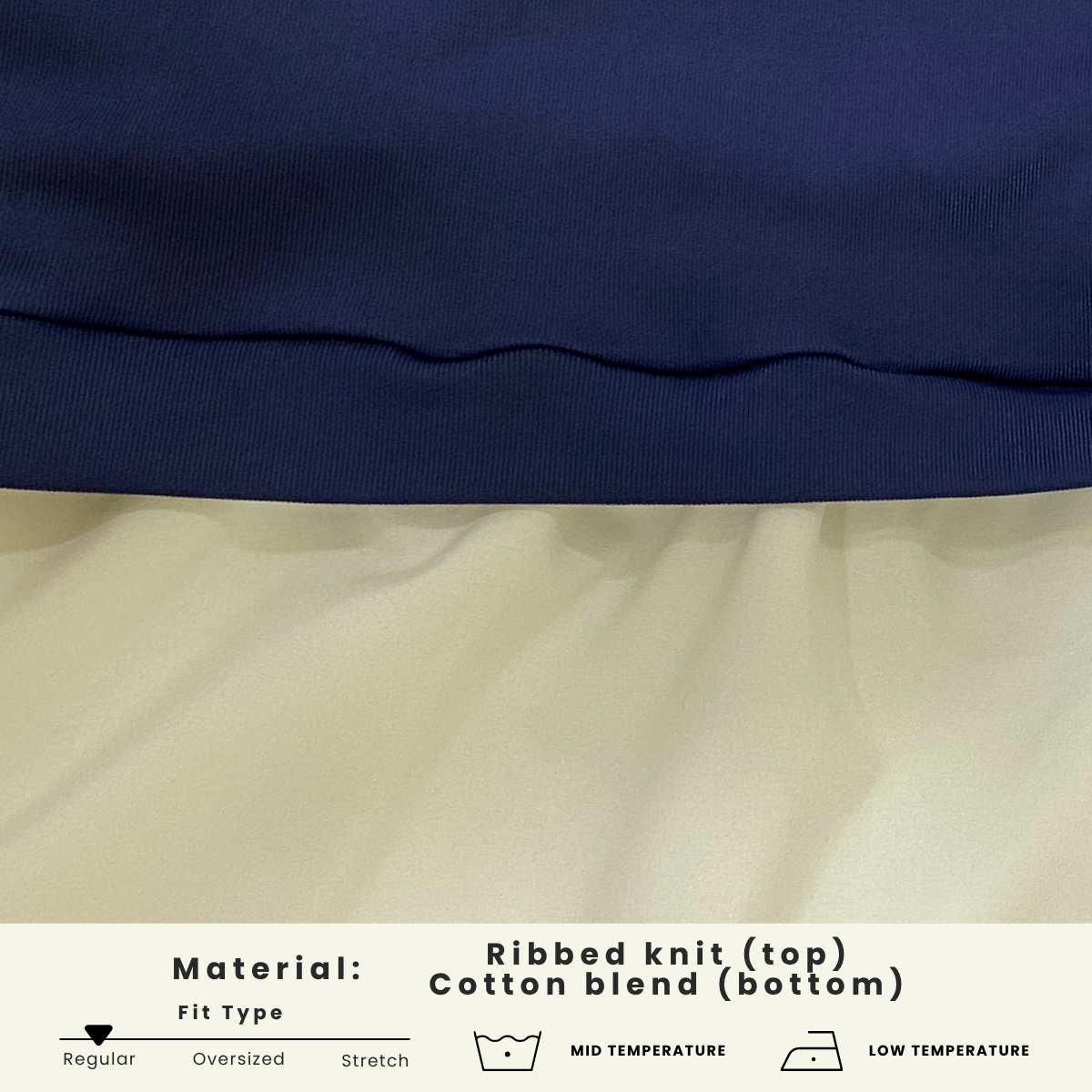 ZUCCA SISSY TWO TONE TUNIC WOMEN BLOUSE - DM062