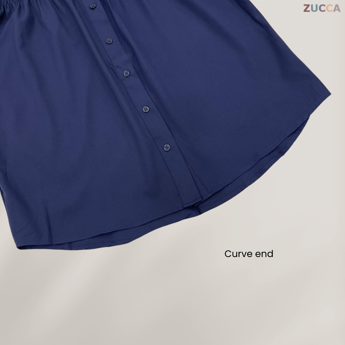 ZUCCA FRENA RUCHED WOMEN BLOUSE - DM078 KOREAN STYLE