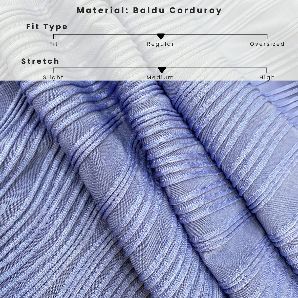 ZUCCA FARISA KEMEJA CORAK BERJALUR - DM089