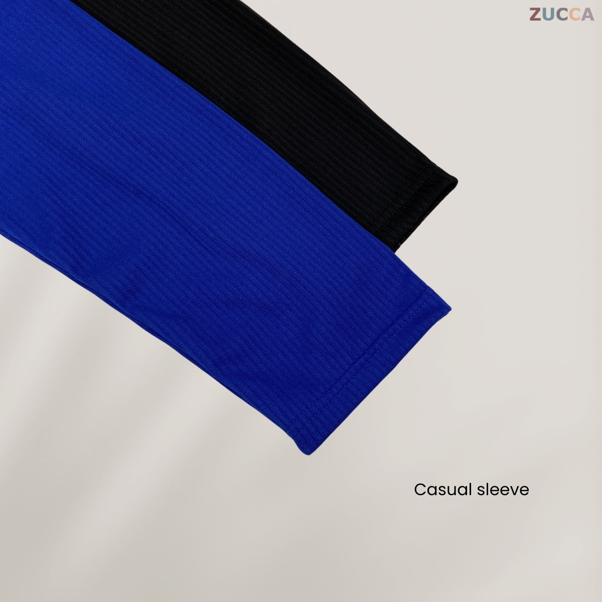 ZUCCA FAHIMA RELAXED FIT RIBBED CARDIGAN - DM128 OUTER BLOUSE