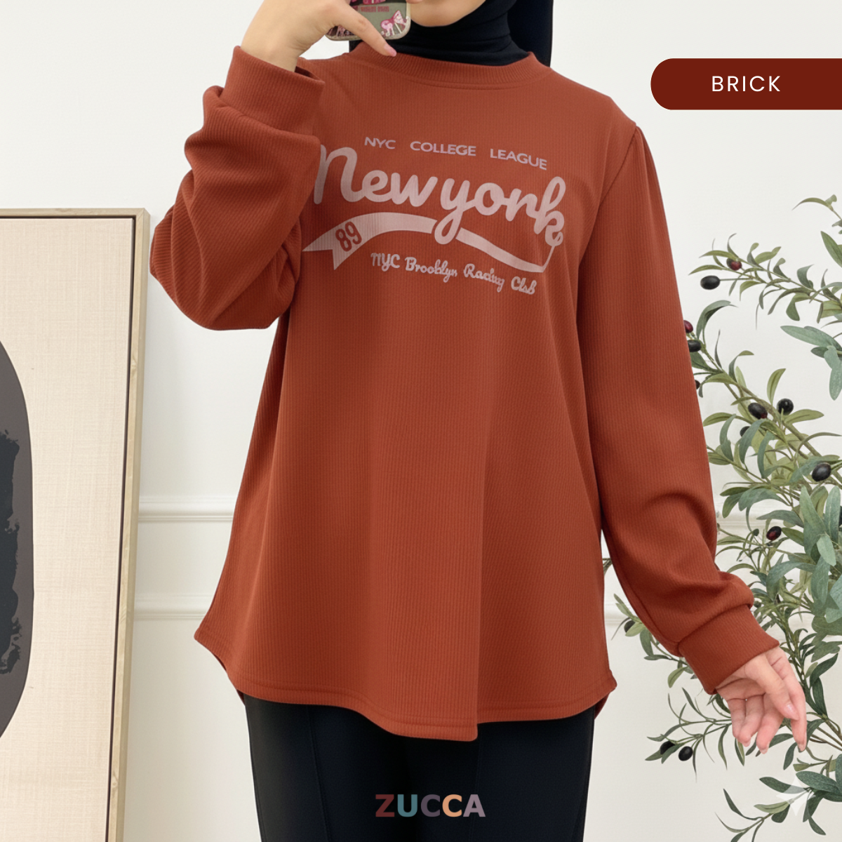 ZUCCA DALINIA CASUAL PRINT SHIRT - DM141