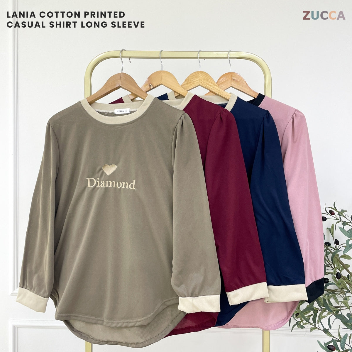 ZUCCA LANIA COTTON PRINTED CASUAL SHIRT - DM142 GRAPHIC PRINT