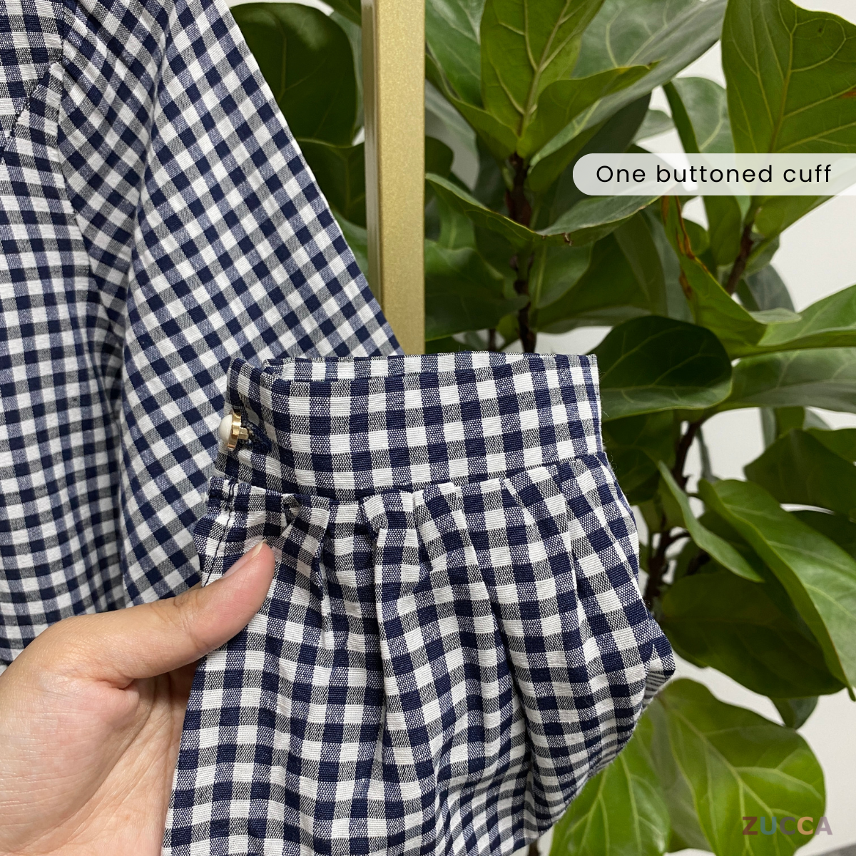 ZUCCA SUZANA HALF BUTTON WOMEN BLOUSE - DM185