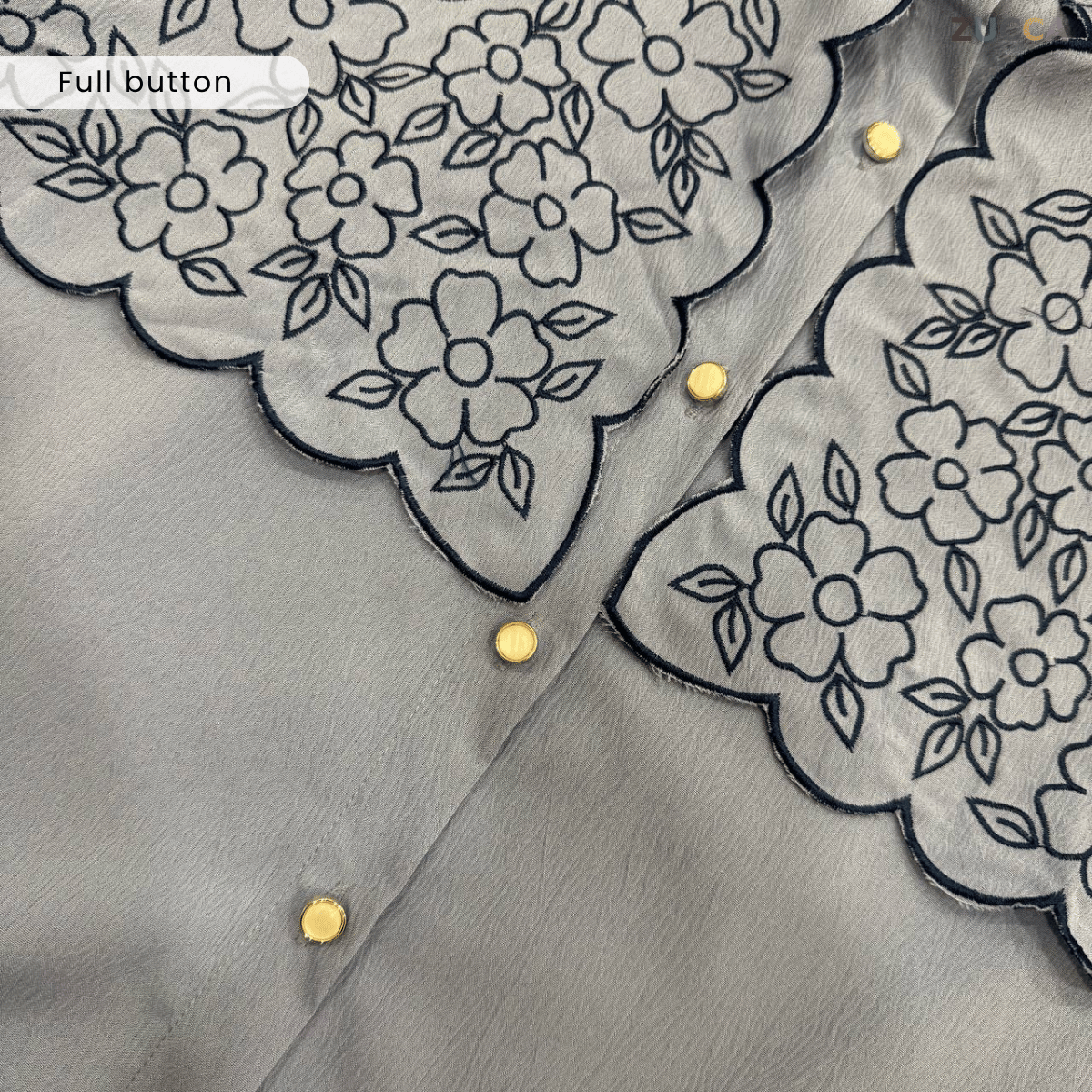 ZUCCA MAIZA CAPE CHEST BLOUSE DENGAN SULAMAN - DM252