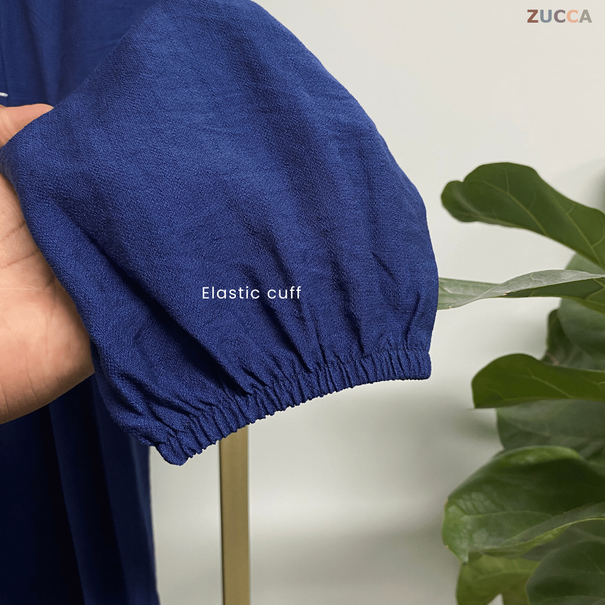 ZUCCA ERZA CASUAL ROUND NECK BLOUSE - DM272