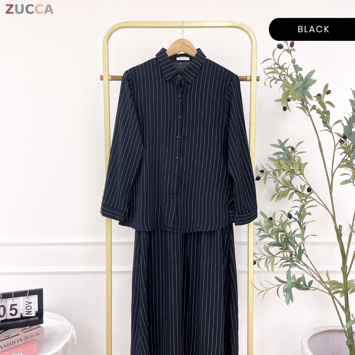 ZUCCA SALLY WOMEN SETWEAR TOP SKIRT LONG SLEEVE - DM280