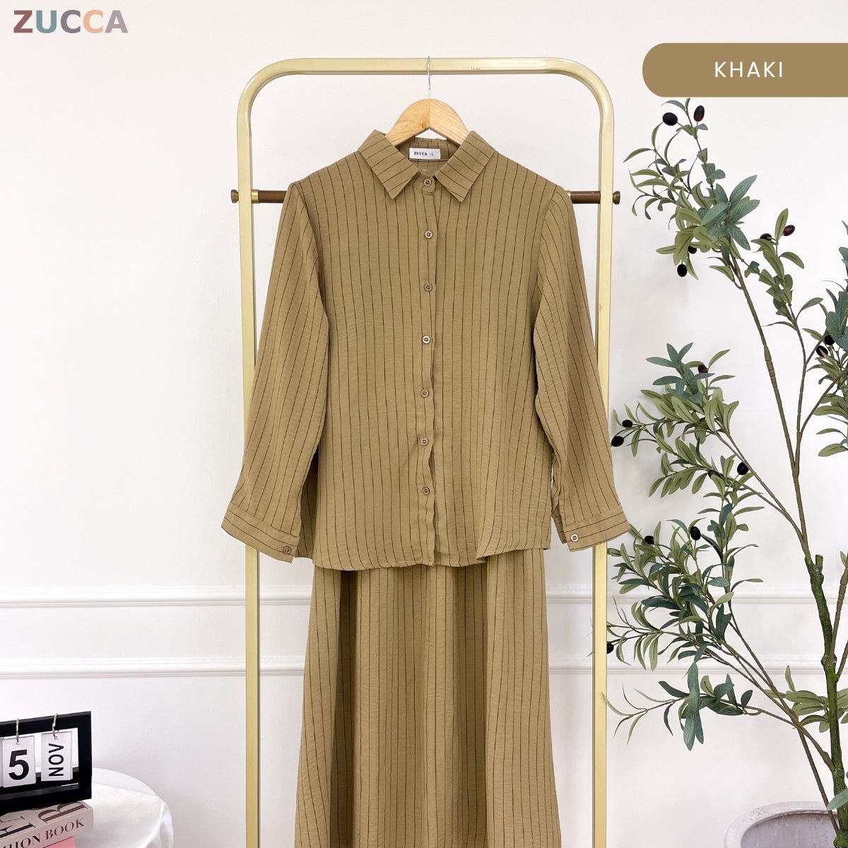 ZUCCA SALLY WOMEN SETWEAR TOP SKIRT LONG SLEEVE - DM280