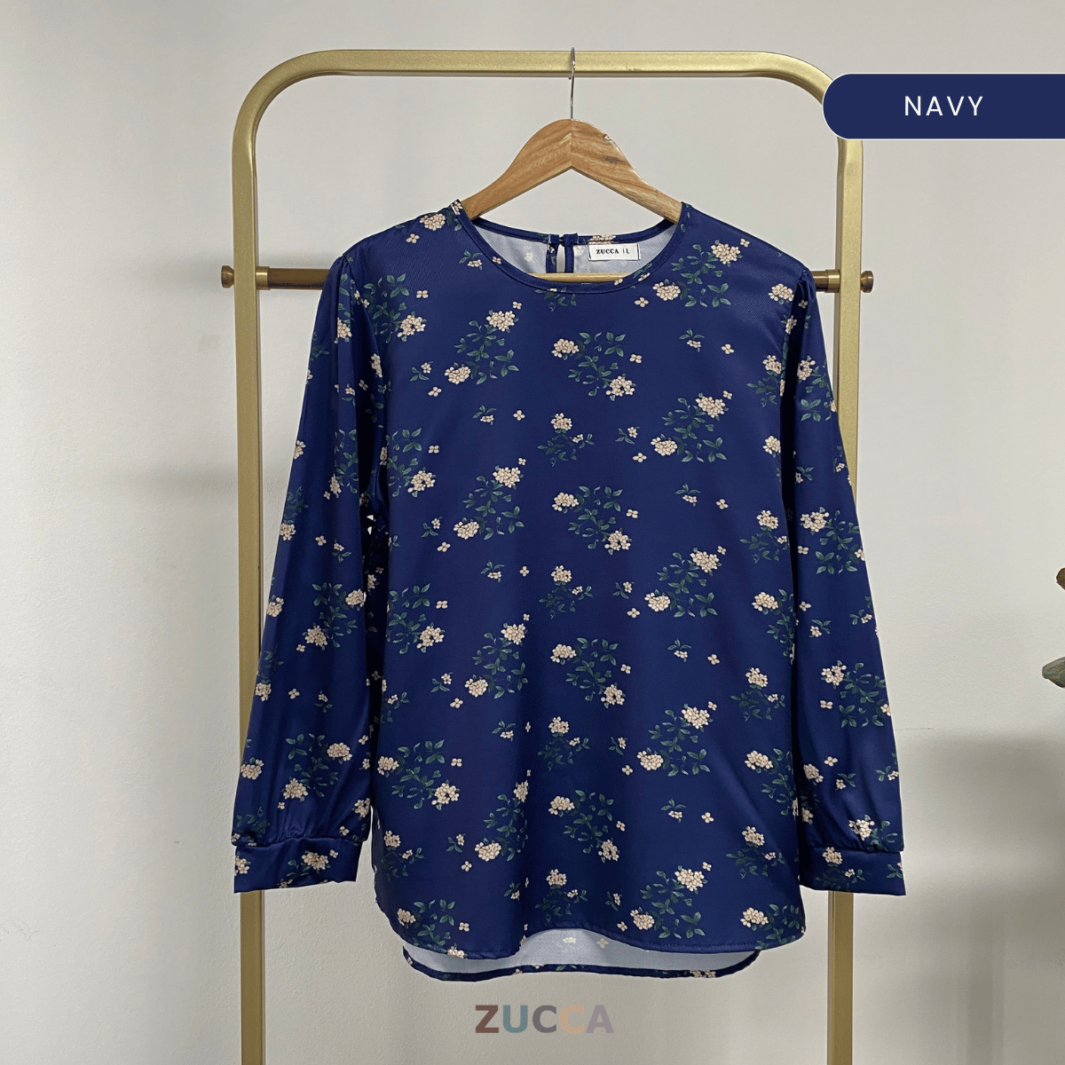 ZUCCA ARISHA BLOUSE PASTEL BLOOM - DM285