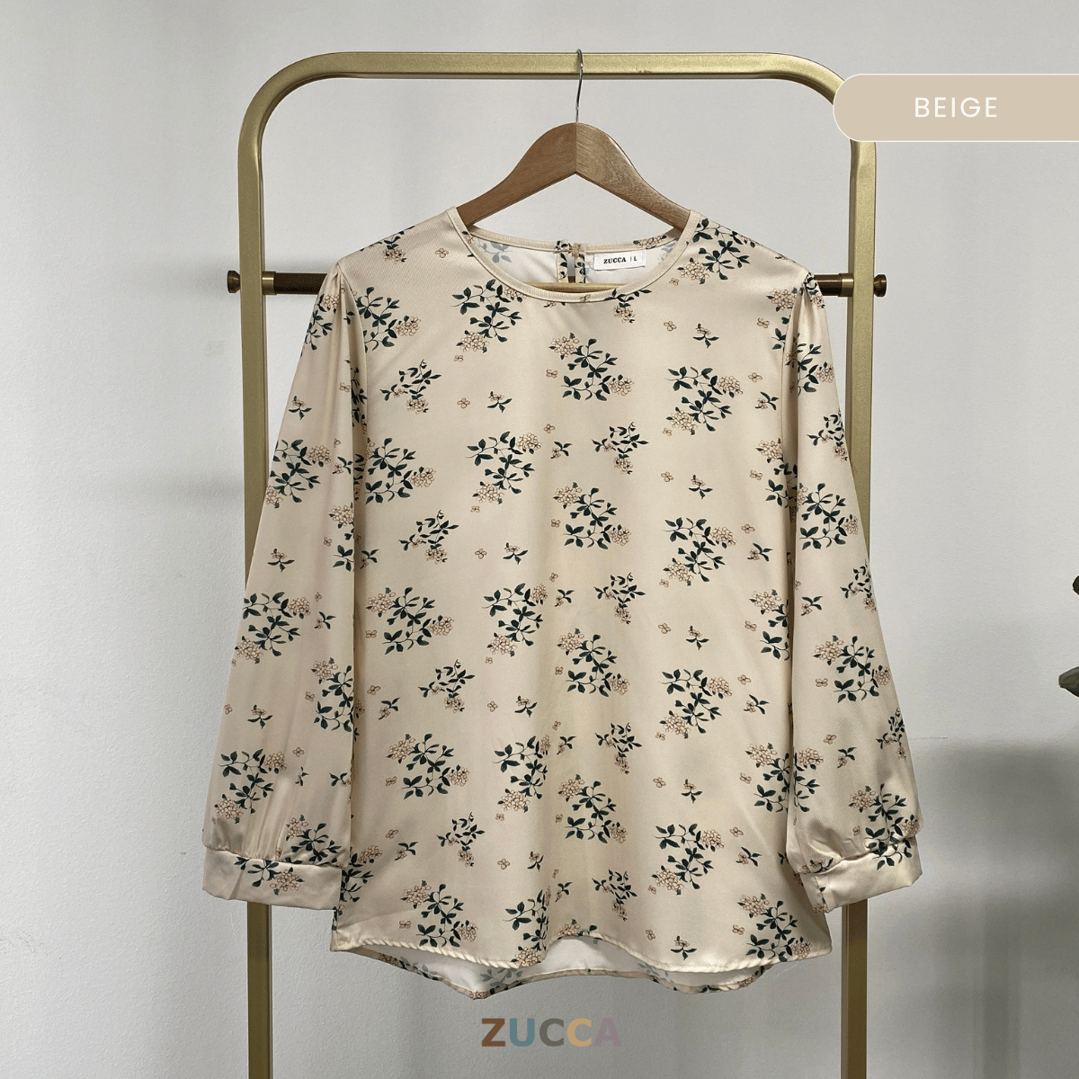 ZUCCA ARISHA BLOUSE PASTEL BLOOM - DM285