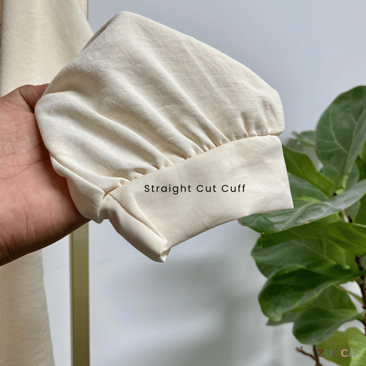 ZUCCA MAWAR FLORAL EMBROIDERY BLOUSE - DM291