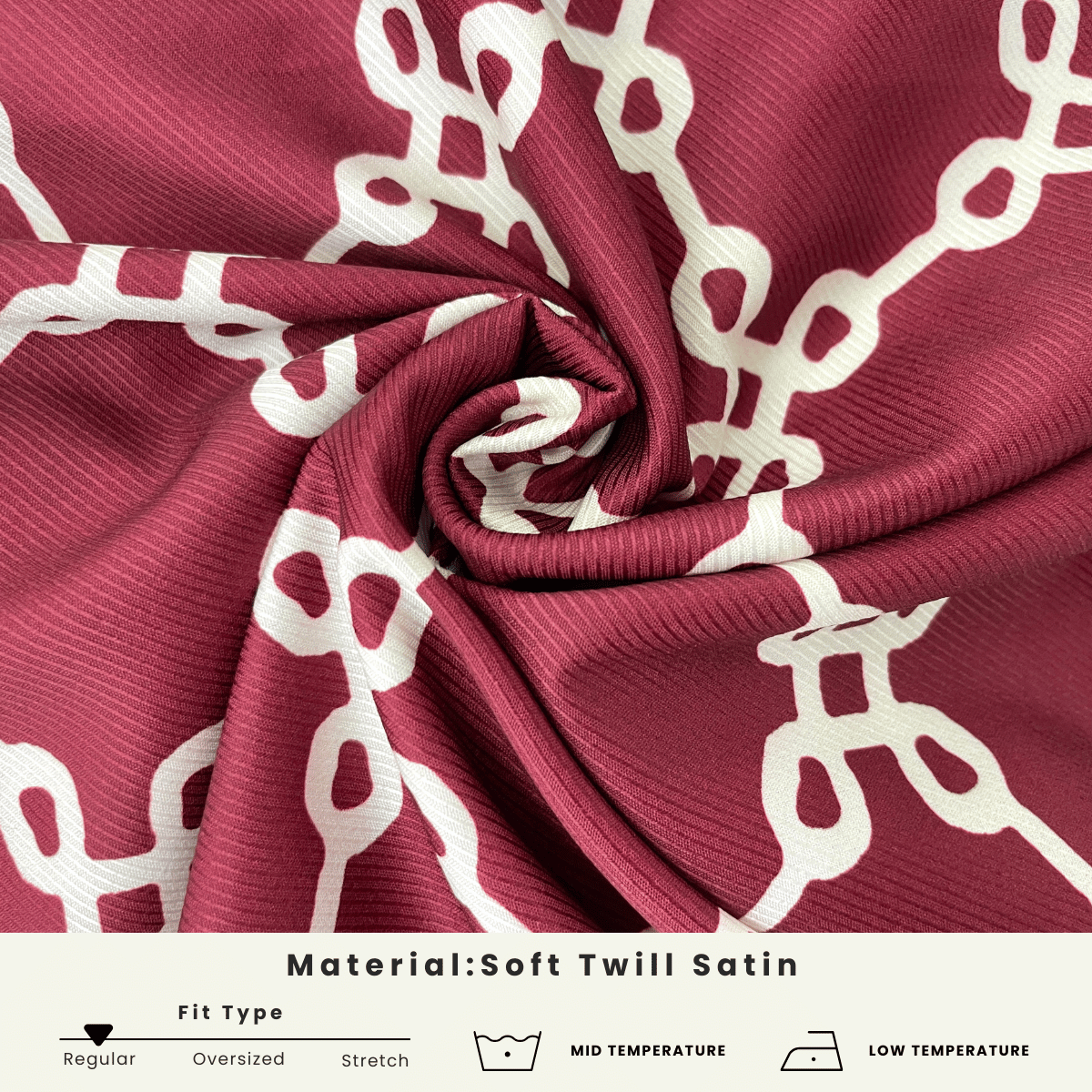 ZUCCA MASITAH BLOUSE SOFT SATIN FLOWY CUT -DM298