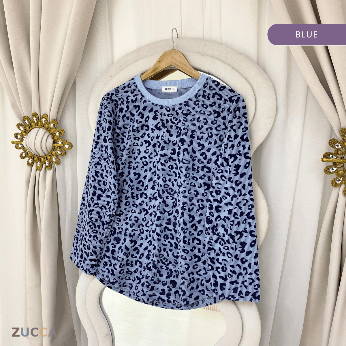 ZUCCA RAIHANA SIGNATURE LEOPARD RIB SERIES-DM304