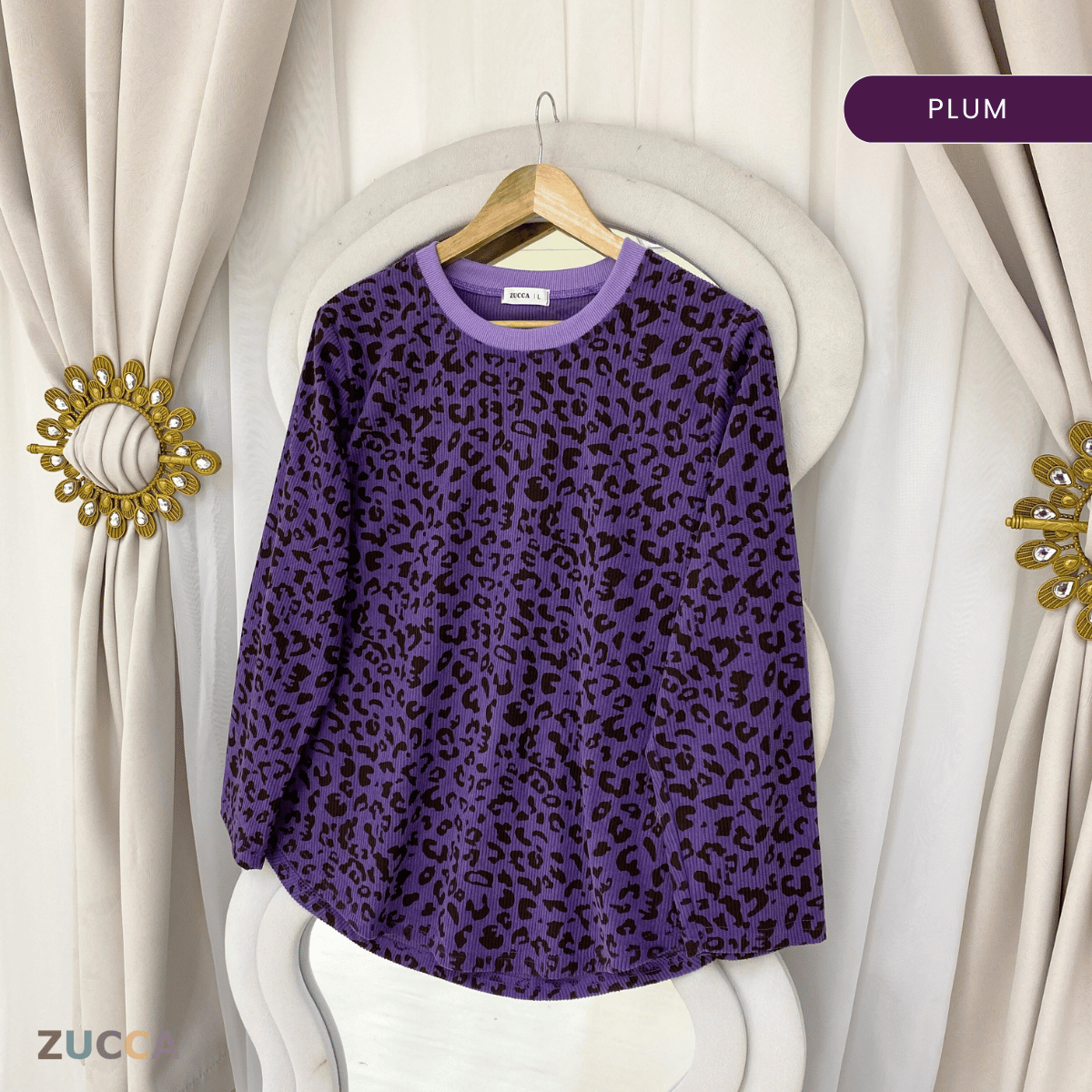 ZUCCA RAIHANA SIGNATURE LEOPARD RIB SERIES-DM304