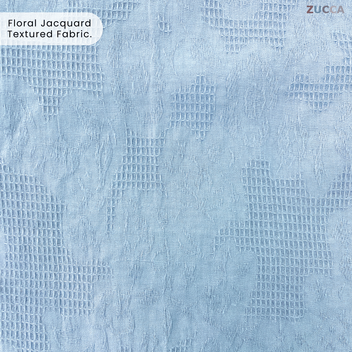 ZUCCA QAIRINA MODEST JACQUARD BLOUSE-DM308 Tops